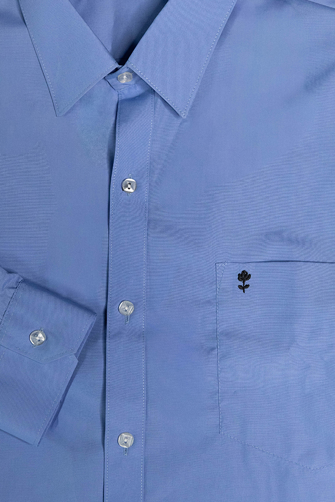Black Rose L/S Shirt Light Blue - Image 2