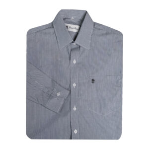 Black Rose L/S Shirt Light Grey Stripe