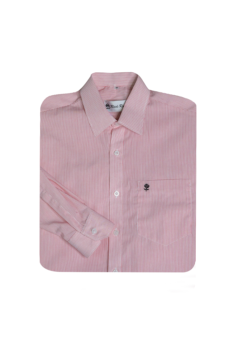 Black Rose L/S Shirt Red Stripe