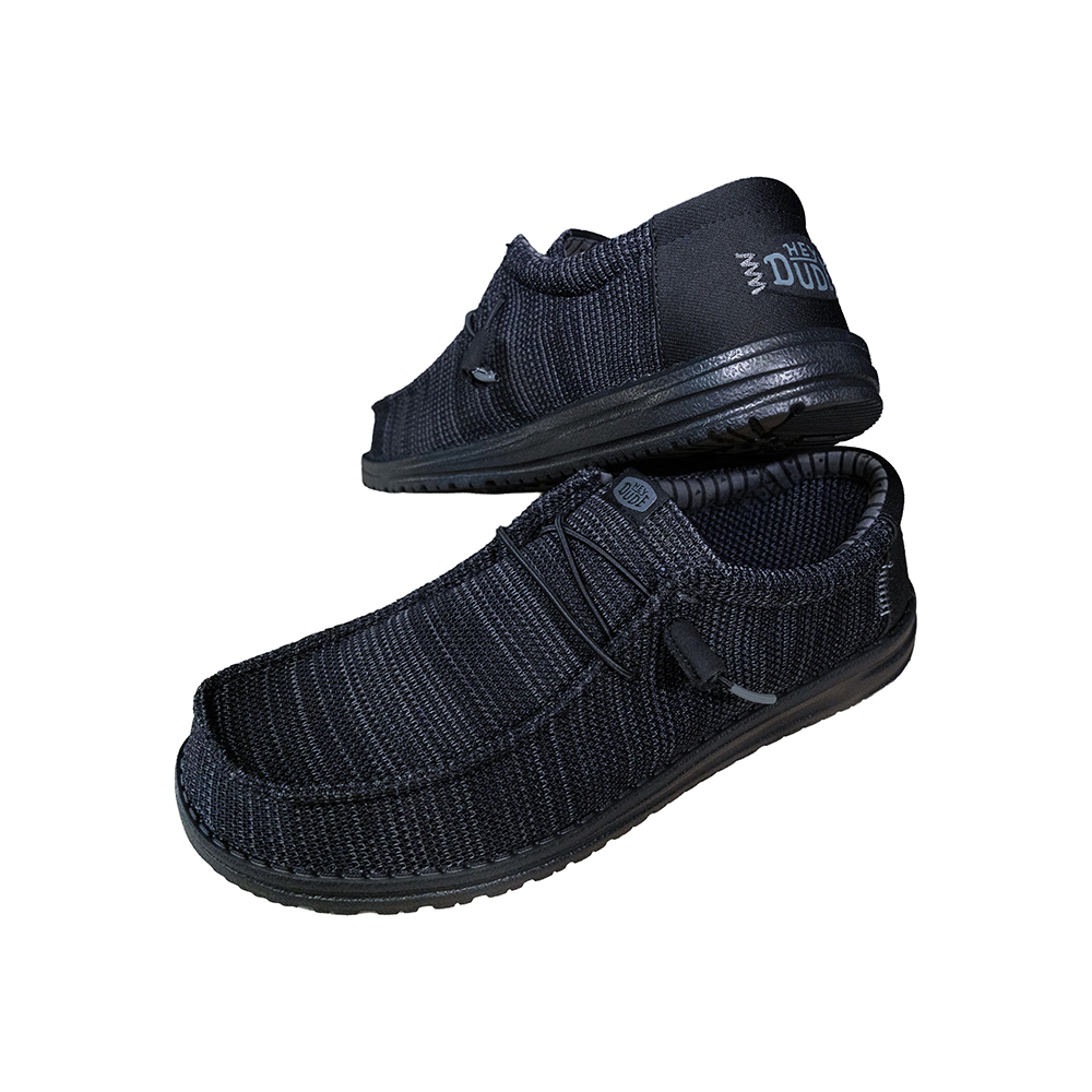 Hey Dude Wally Stretch Sox Black - Image 2