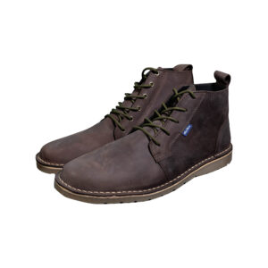 Wolf Rock Boots Jason Dark Brown