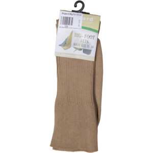 Big Foot Bioguard Non-Elastic Socks Light-Brown 11-14