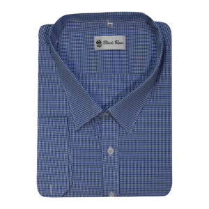 Black Rose L/S Shirt Blue Check