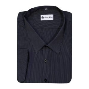 Black Rose L/S Shirt Grey-Stripe Black